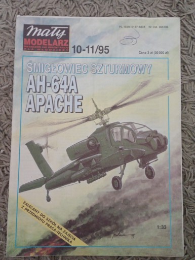 Zdjęcie oferty: Apache-Mały Modelarz 10-11/95