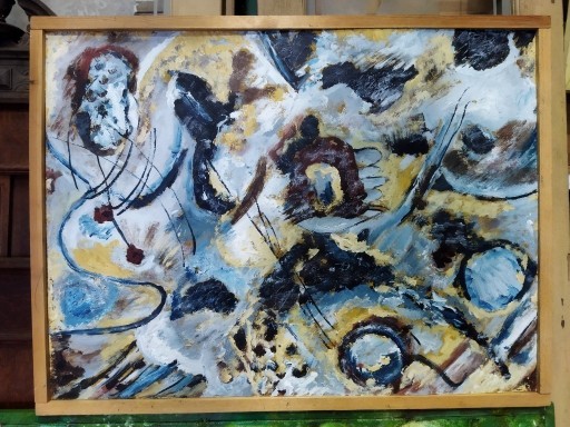 Zdjęcie oferty: Obraz na płótnie abstrakcja 86x66cm