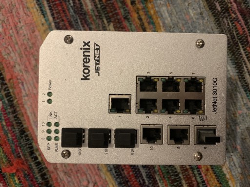 Zdjęcie oferty: Korenix JetNet 3010G switch przemysłowy na DIN