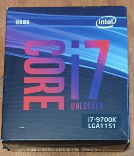 Zdjęcie oferty: Procesor Intel i7-9700K 8 x 3,6 GHz LGA 1151