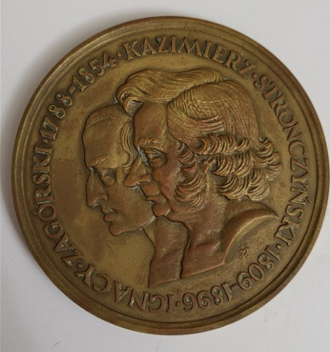 Zdjęcie oferty: Medal Ignacy Zagórski i Kazimierz Stronczyński '76