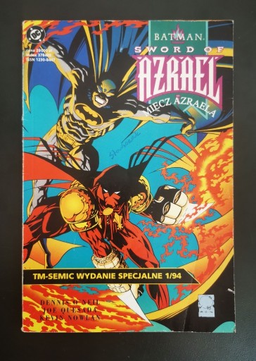 Zdjęcie oferty: BATMAN 1/94 - MIECZ AZRAELA