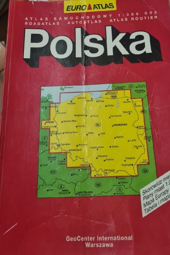 Zdjęcie oferty: Atlas Polska po 2000 r skala 1:300 000