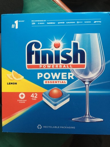 Zdjęcie oferty: Finish tabletki powerball essential 42 sztuki