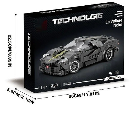 Zdjęcie oferty: Auto Samochód klocki kompatybilne z LEGO Pudełko