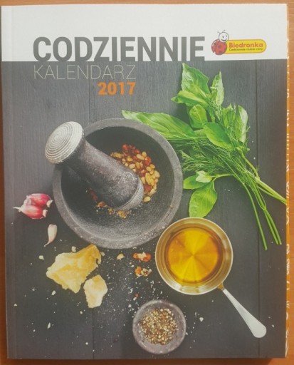 Zdjęcie oferty: Codziennie kalendarz 2017 Biedronka