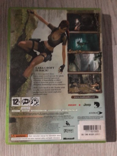 Zdjęcie oferty: gra xbox 360 (Lara Croft Tomb Raider Legend)