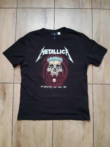 Zdjęcie oferty: T-shirt męski, koszulka H&M: Metallica (Regular) L