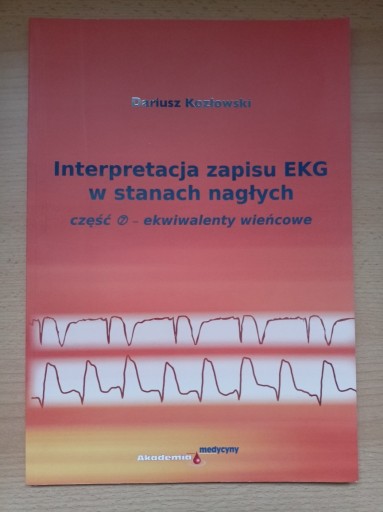 Zdjęcie oferty: Interpretacja zapisu EKG w stanach nagłych część 7