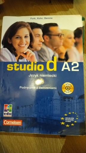 Zdjęcie oferty: Studio d A2 Język niemiecki Podręcznik z ćwiczeniami z CD Funk, Kuhn, Demme