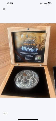 Zdjęcie oferty: Wiedźmin krew elfów numer 0370/2000 2 oz AG