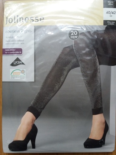 Zdjęcie oferty: JOLINESSE błyszczące legginsy XS