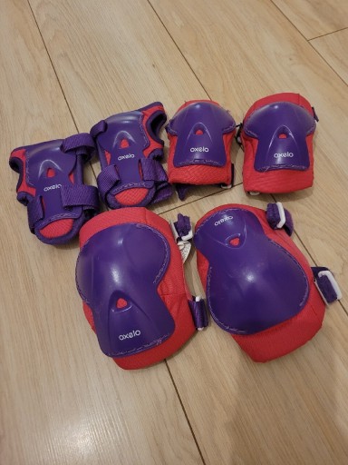 Zdjęcie oferty: Zestaw ochraniaczy na rolki, hulajnogę, deskorolkę 6-10lat