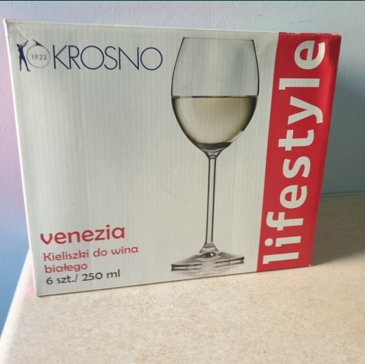 Zdjęcie oferty: Kieliszki do białego wina KROSNO Venezia 250ml