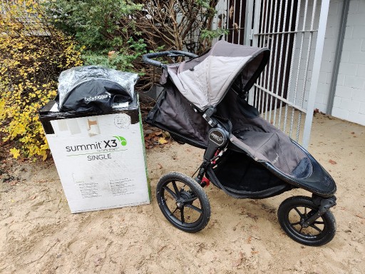 Zdjęcie oferty: wózek dziecięcy BabyJogger Summit X3 folia deszcz