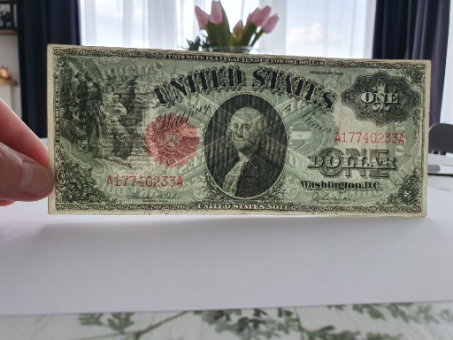 Zdjęcie oferty: 1$ One Dollar 1917r Banknot USA 