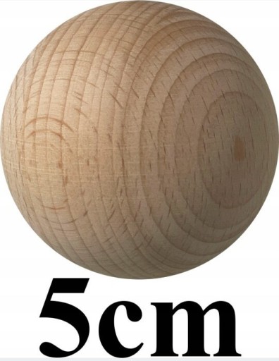 Zdjęcie oferty: KULE bukowe drewniane Kula KULKI 50mm