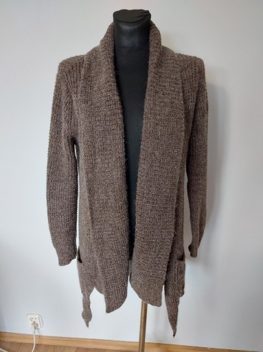 Zdjęcie oferty: sweter narzutka kardigan alpaka wełna akryl XXS-M