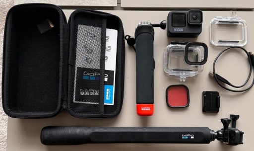 Zdjęcie oferty: GoPro Hero9 Black + dodatki 