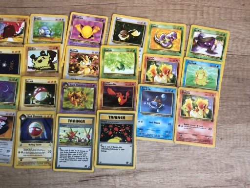 Zdjęcie oferty: Zestaw Kart Pokemon Team Rocket 26 karty