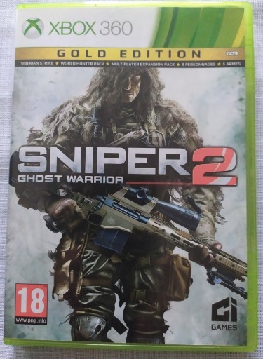 Zdjęcie oferty: SNIPER 2 ghost warrior - Gold Edition Xbox 360