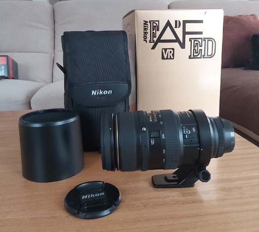 Zdjęcie oferty: Obiektyw Nikon AF VR-Nikkor 80-400mm f 4.5-5.6 D