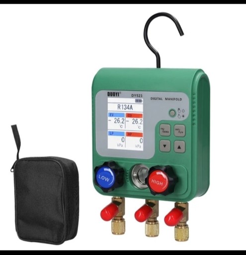 Zdjęcie oferty: Manometry elektroniczne miernik cyfrowy do klimatyzacji chłodnictwa 