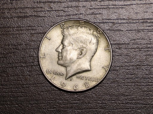 Zdjęcie oferty: Half dollar 1968