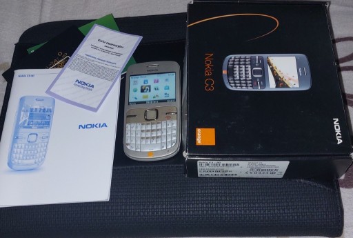 Zdjęcie oferty: TELEFON NOKIA C3 ORANGE ZŁOTO BIAŁY