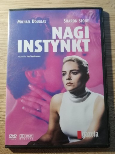 Zdjęcie oferty: "Nagi instynkt" DVD 7,2* na FilmWeb