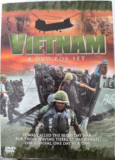 Zdjęcie oferty: VIETNAM dokument DVD 8 płyt 