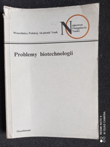 Zdjęcie oferty: Problemy biotechnologii Barbara Bober