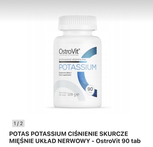 Zdjęcie oferty: Potas Potassium 