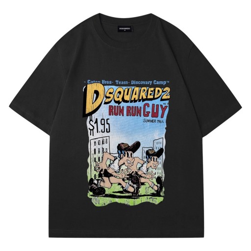 Zdjęcie oferty: DSQUARED2 T-SHIRT - XL - Koszulka męska czarna