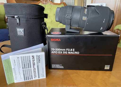 Zdjęcie oferty: Obiektyw SIGMA 70-200mm F2.8 II APO EX DG MACRO 