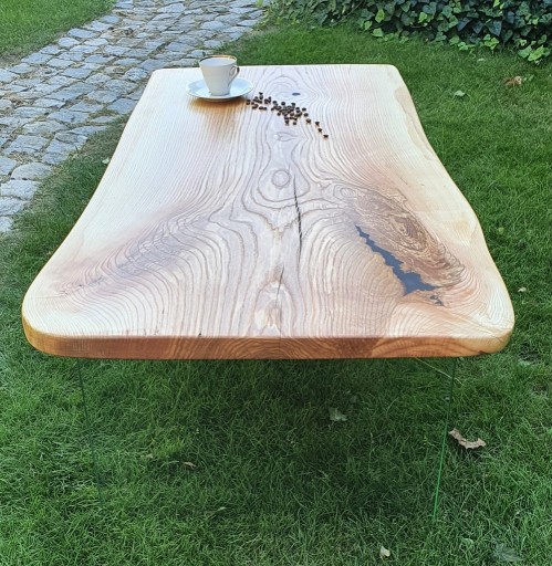 Zdjęcie oferty: stolik kawowy -drewno+szkło- z drewna i z pasji