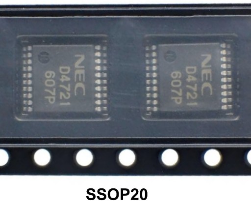 Zdjęcie oferty: uPD4721GS  RS-232 LINE DRIVER/RECEIVER AT 3.3 V/5 V
