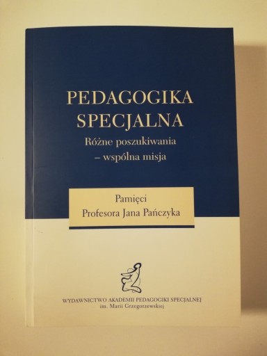 Zdjęcie oferty: Pedagogika specjalna Różne poszukiwania - wspólna