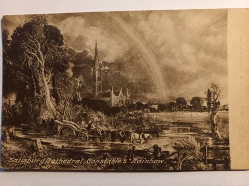 Zdjęcie oferty: Pocztówka Wielka Brytania 1904 Katedra Salisbury 
