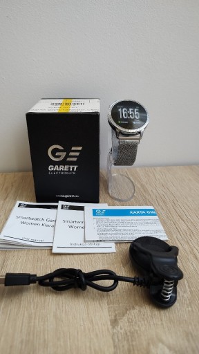 Zdjęcie oferty: Smartwatch Garett Women Klara 41mm srebrny