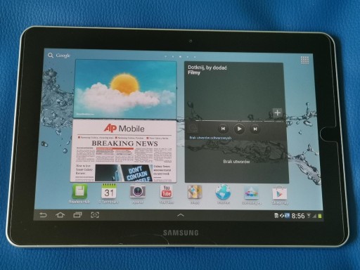 Zdjęcie oferty: Tablet Samsung Galaxy 10.1 GT-P7500 SIM