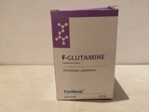 Zdjęcie oferty: ForMeds F-GLUTAMINE L-GLUTAMINA Aminokwasy 63 g