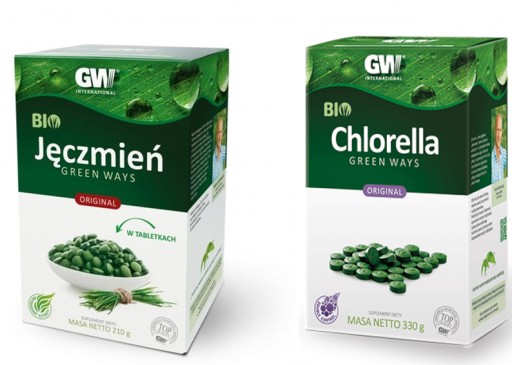 Zdjęcie oferty: JĘCZMIEŃ BIO tabl.+ CHLORELLA BIO tabl. Green Ways