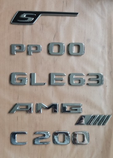 Zdjęcie oferty: Mercedes Znaczek Emblemat C200 AMG GLE 63