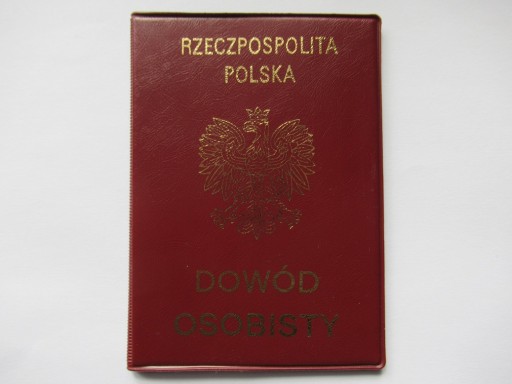 Zdjęcie oferty: Okładka Dowód Osobisty Rzeczpospolita Polska 