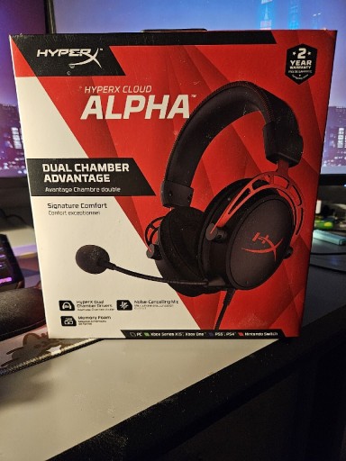 Zdjęcie oferty: Słuchawki HyperX Cloud Alpha