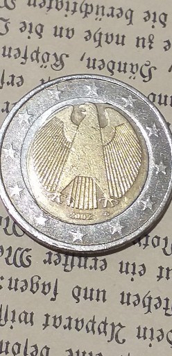 Zdjęcie oferty: 2 Euro 2002 Niemcy Destrukt 