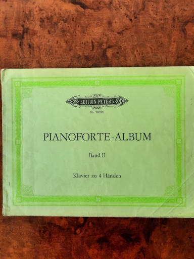 Zdjęcie oferty: Pianoforte album II, Peters - na 4 ręce