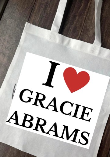 Zdjęcie oferty: Torba tote bag gracie abrams serce