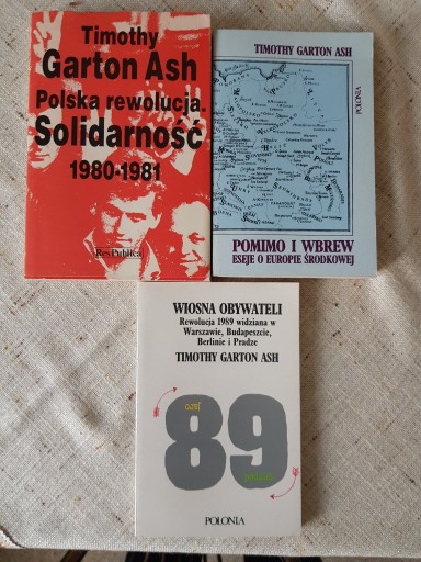 Zdjęcie oferty: Timothy Garton Ash - Polska rewolucja + 2 (zestaw)